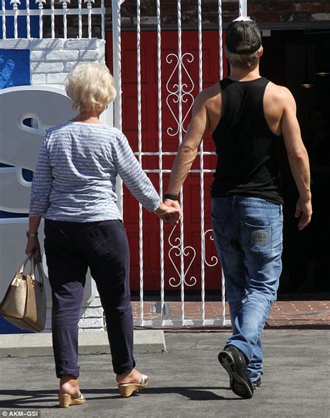 dancing with the stars derek hough sweeps his grandmother off her feet daily mail online
