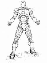 War Pages Machine Coloring Iron Man Template Wars Star sketch template