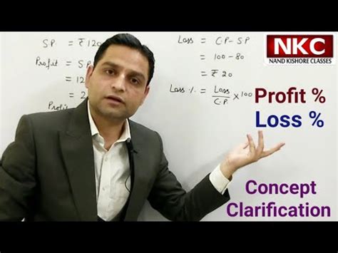 profit percent loss percent concept clarification   find profit  loss percent easy
