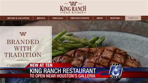 king ranch texas kitchen coming  houston