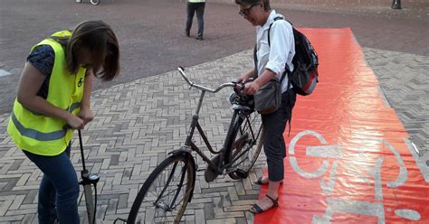 actie tegen fietsverbod oudegracht utrecht adnl