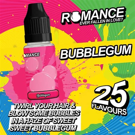 Premium Romance Bubblegum 10ml Bottle Here At Electro Vapors