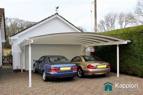 ultimate freestanding curved carport canopy kappion carports canopies