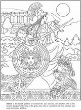 Goddesses Coloriage sketch template