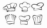 Chef Hat Clipart Chefs Vector Kids Library sketch template