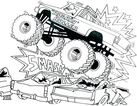 grave digger monster truck coloring pages  getdrawingscom