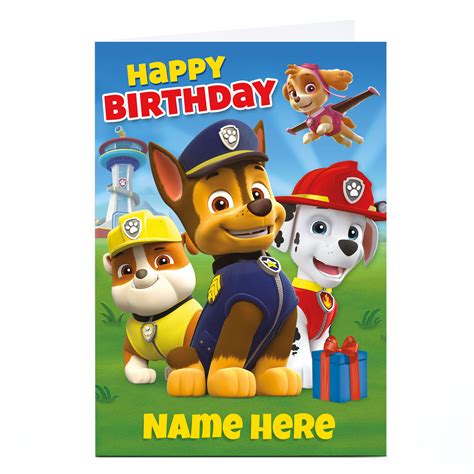 birthday card happy birthday paw patrol coloring pages paw patrol
