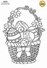 Bojanke Colorir Cesta Ovos Uskrs Djecu Desenhos Pascua Bunny Ausmalbilder Ostern Enfeitada sketch template