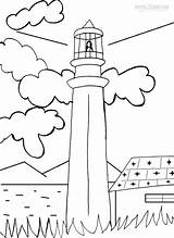 Lighthouses Leuchtturm Ausmalbilder Cool2bkids Ausmalbild Ausdrucken Malvorlagen sketch template