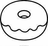Donut Coloring Doughnut Donuts Poo Vippng sketch template