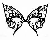 Mask Template Butterfly Masquerade Printable Templates Face Coloring Masks Superhero Drawing Animal Print Painting Pages Google Cliparts Designs Deviantart Coloringhome sketch template