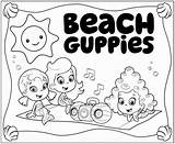 Coloring Bubble Guppies Pages Printable Picnic Molly Print Guppy Table Color Puppy Colouring Kids Getcolorings Birthday Oona Printables Sheets sketch template