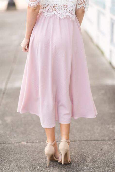 Beautiful Moments Midi Skirt Pink – The Mint Julep Boutique Modest