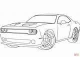 Challenger Hellcat Furious Srt Hell Supercoloring Ausdrucken sketch template