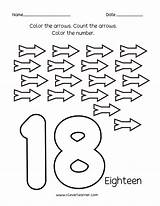 Number 18 Worksheets Eighteen Printable Counting Practice Activities Preschool Sheet Cleverlearner Writing Numbers Quick Links Website Children sketch template