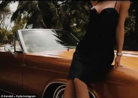 kendall jenner in thong bodysuit for kendall kylie line daily mail