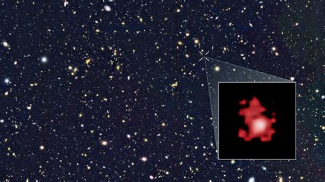 hubble  forscher entdecken bislang fernste galaxie welt