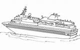 Bateau Cruise Ship Paquebot Navire Transporte Coloriages Bateaux Transports Colorier Coloreardibujosgratis Maritimo Medios sketch template