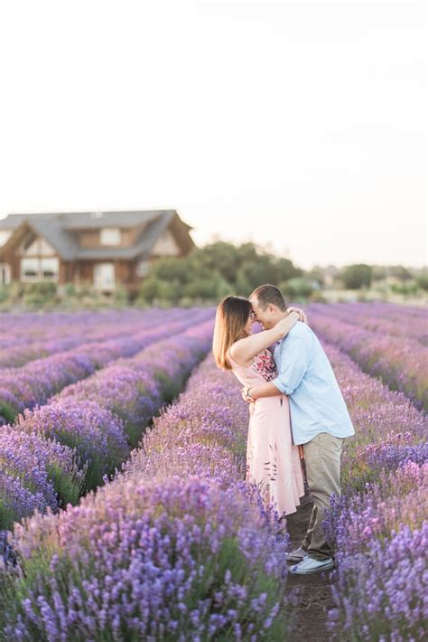 Lavender Fields Engagement Shoot Popsugar Love And Sex Photo 25