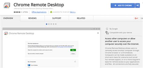 setup chrome remote desktop  access  pc remotely
