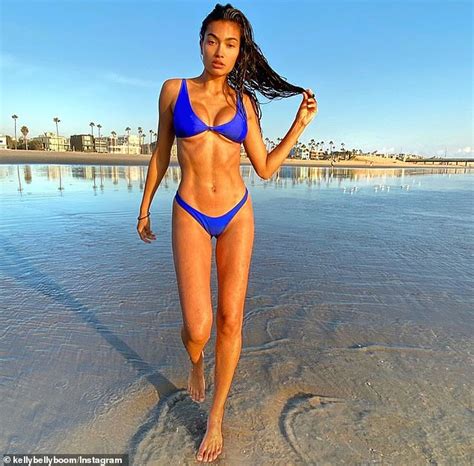 Victoria S Secret Model Kelly Gale Sizzles In Skimpy Bikini Daily