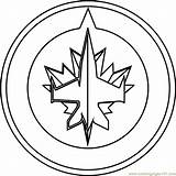 Jets Coloring Winnipeg Logo Nhl Pages Avalanche Color Colorado Printable Coloringpages101 Print Pdf Getcolorings Kids sketch template