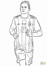 Dybala Pages Coloring Paulo Template sketch template