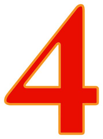number  red