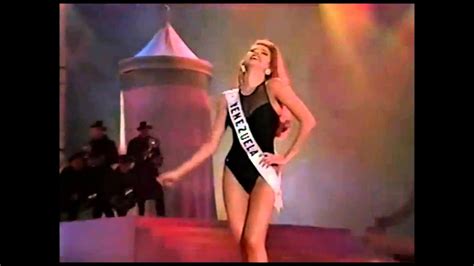 Miss Universe 1996 Top 10 Alicia Machado Youtube