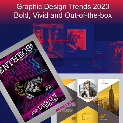 graphic design trends  bold vivid     box entheosweb
