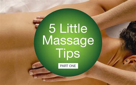 snhs massage tips0 snhs school of natural health sciences