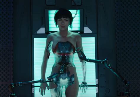 Ghost In The Shell Trailer 1st Look At Scarlett