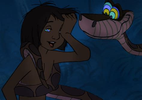 hypnosis kaa and mowgli river