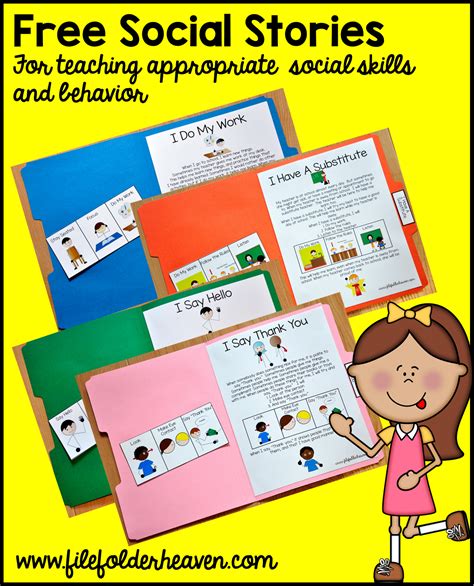 printable social stories worksheets  printable templates