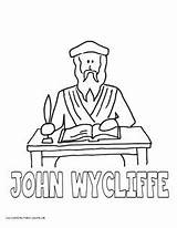 Coloring Pages History Colouring Wycliffe Studies Social Open King Alfred Great sketch template