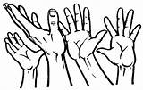 Hands Reaching Clipart Clip Clipartix sketch template