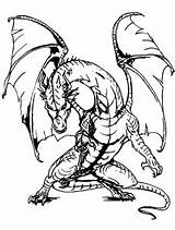 Dragon Headed Coloring Pages Two Getcolorings Dragons sketch template