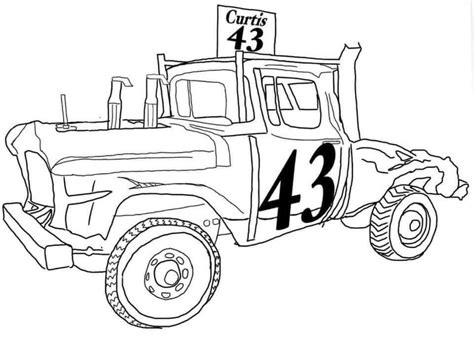 derby car coloring pages