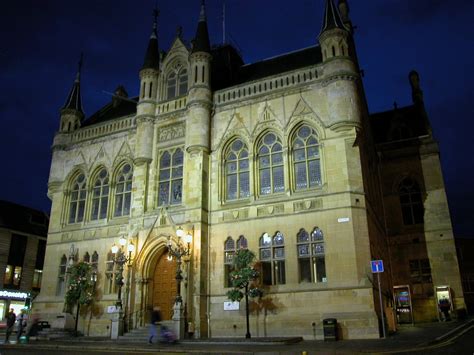 townhall  night   photo  freeimages