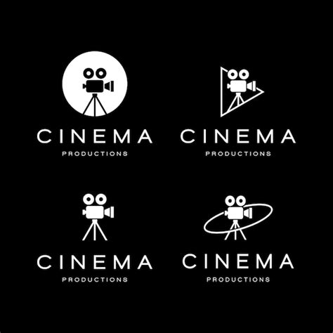 premium vector cinema logo template
