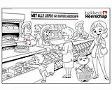 Heerschap Sabine Bakker Supermarkt Groep Kinder sketch template