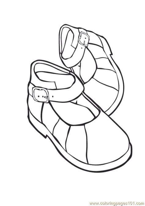coloring pages shoes entertainment shoes  printable coloring