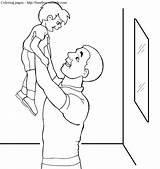 Dad Coloring Pages Miracle Timeless Related Post sketch template
