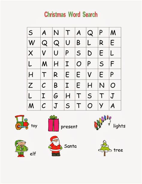 easy christmas word search hd wallpapers blog