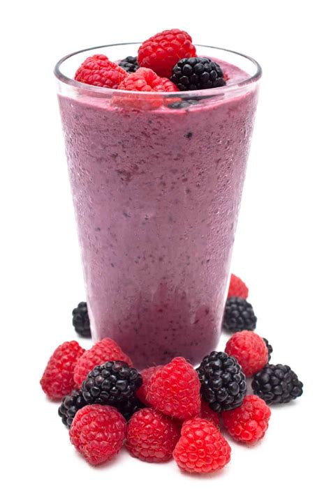 berry protein smoothie recipe draxecom