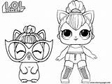 Lol Coloring Kitty Queen Pages Kids Printable Pdf Drawing Color Print Adults Paintingvalley sketch template