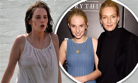 maya thurman hawke makes her acting debut on little women daily mail online