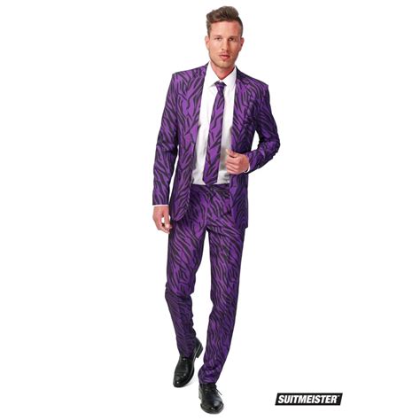 mens adult suitmeister suit stag party funky suit tie outfit fancy
