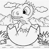 Dinosaur Baby Coloring Pages sketch template