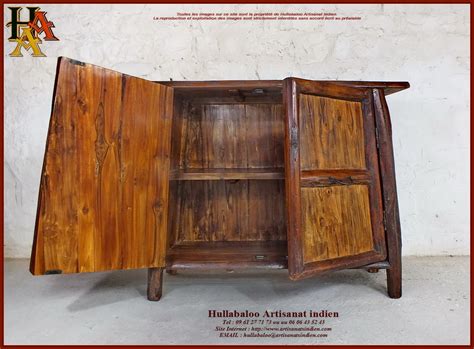 meuble bas en bois massif jn sgh meubles indiens artisanat